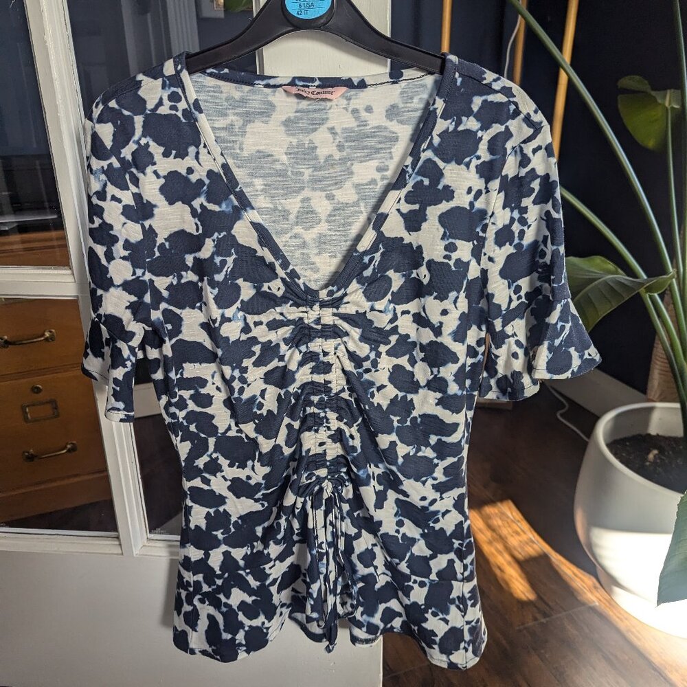 Juicy Couture v-neck top NWOT